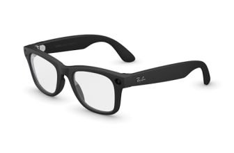 Meta Ray-Ban (Gen 2), Wayfarer, Matte Black | Smart AI Glasses for Men, Women — 2X Battery Life — 3K Ultra HD Resolution — 12 MP Ultra-Wide Camera, Audio, Video — Clear Lenses