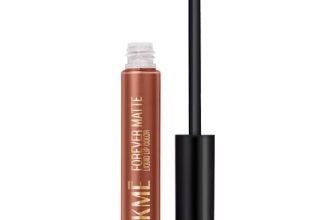 LAKMÉ LAKM Lakme Forever Matte Liquid Lip Colour, Long-Lasting Lipstick, Lightweight & Transferproof, Smudgeproof – Nude Latte 5.6ml | 6Ml