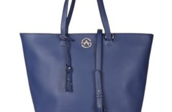 Allen Solly Women Navy Blue colour Tote Bag_AHBGFRGBS02390 Size-30 * 14 * 32.5cm