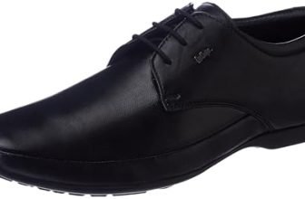 Lee Cooper Men’s Black Workwear Derby Shoes