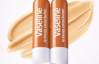 Vaseline Lip Care Cocoa Butter Lip Balm Stick 4.8g (Pack of 2)