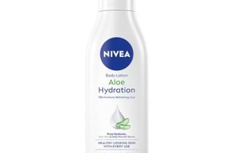 NIVEA Aloe Hydration Body Lotion, 200ml | 72 H Moisturization | Refreshing | Non Sticky Feel | With Goodness of Aloe Vera For Instant Hydrating In Summer | For Men & Women