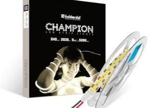 Goldmedal Champion 55W (5 Meter) LED Strip Light | IP20 Indoor Strip Light for Home,Office | Light for False Ceiling,Indoor Decoration & Home Decor | 240 LEDs |-Warm White (3000K)