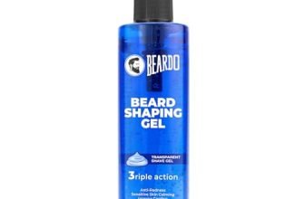 Beardo Beard Shaping Gel, 200ml | 3riple Action Transparent Shaving Gel for Men | Shaving gel with Anti-Redness, Calming, Intense Cooling | Suitable for Sensitive Skin