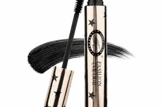 FASHION COLOUR Nourish Plump Up Super HD Waterproof Longer Lash Mascara | Aroma Formula Mascara for Long Lashes | Lightweight | Highly Pigmented Colour | Black (10g)