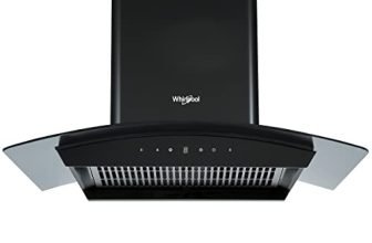 Whirlpool 90 cm 1250 m3/hr Filterless Auto Clean Chimney – CGFL PRO 902 HAC, Touch + Motion Sensor Control (Black), Standard