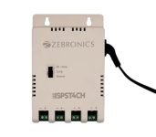 ZEBRONICS 4 Channel CCTV Power Supply SMPS, 12V SMPS Adapter with LED Indicators, Overload, Over Voltage and Short Circuit Protection, for CCTV Camera, ISPST4CH