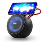 Blaupunkt Live Portable Pocket Friendly Bluetooth Speaker I Deep Bass I Built-in Mobile Stand I TWS Function I Built-in mic for Phone Calls/Work from Home I Outdoor Ready(Black)