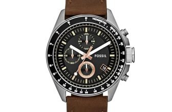 Fossil Decker Brown Watch Ch2885 – Chronograph, Men, Leather