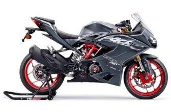 TVS Apache RR 310 Motorcycle W Quickshifter Ex-Showroom Booking (Bomber Grey)